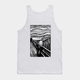 Edvard Munch The Scream Graphic Tank Top